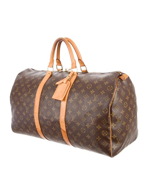 louis vuitton monogram keepall 50 grailed|louis vuitton keepall 50 price.